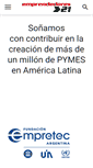 Mobile Screenshot of emprendedores21.com